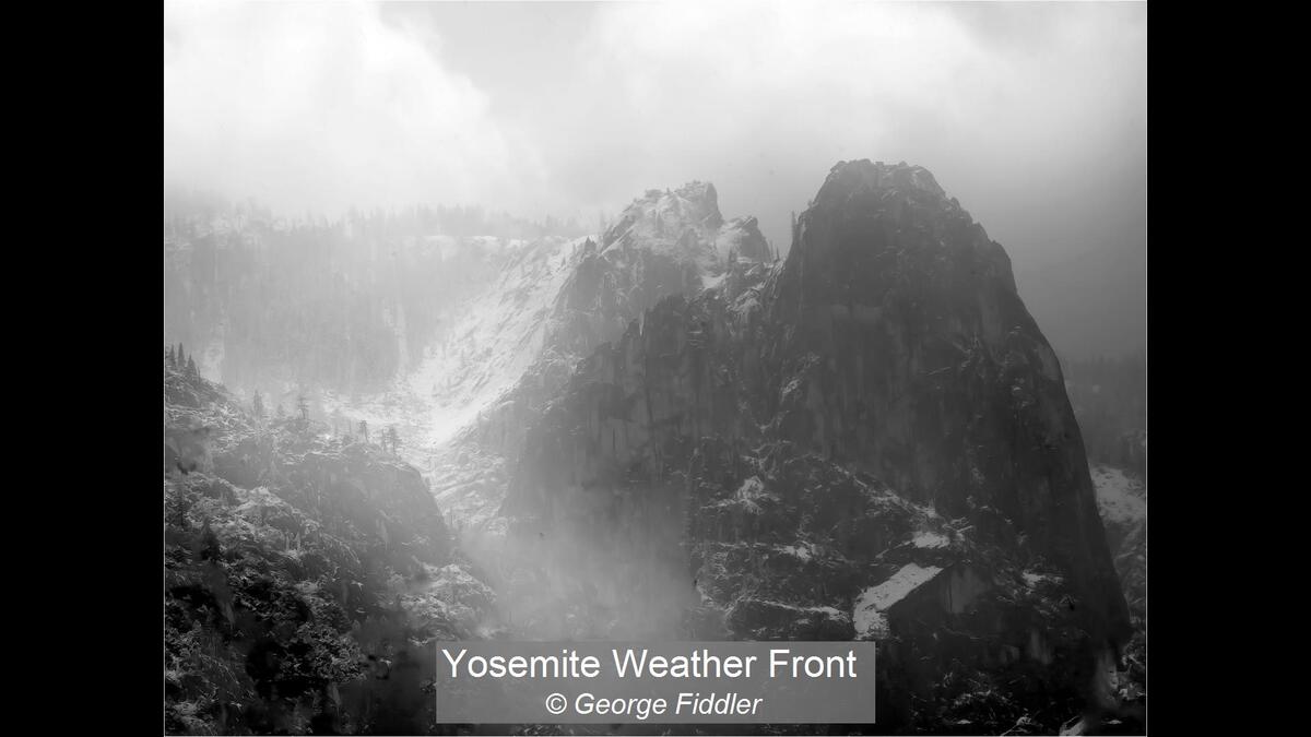 Yosemite Weather Front